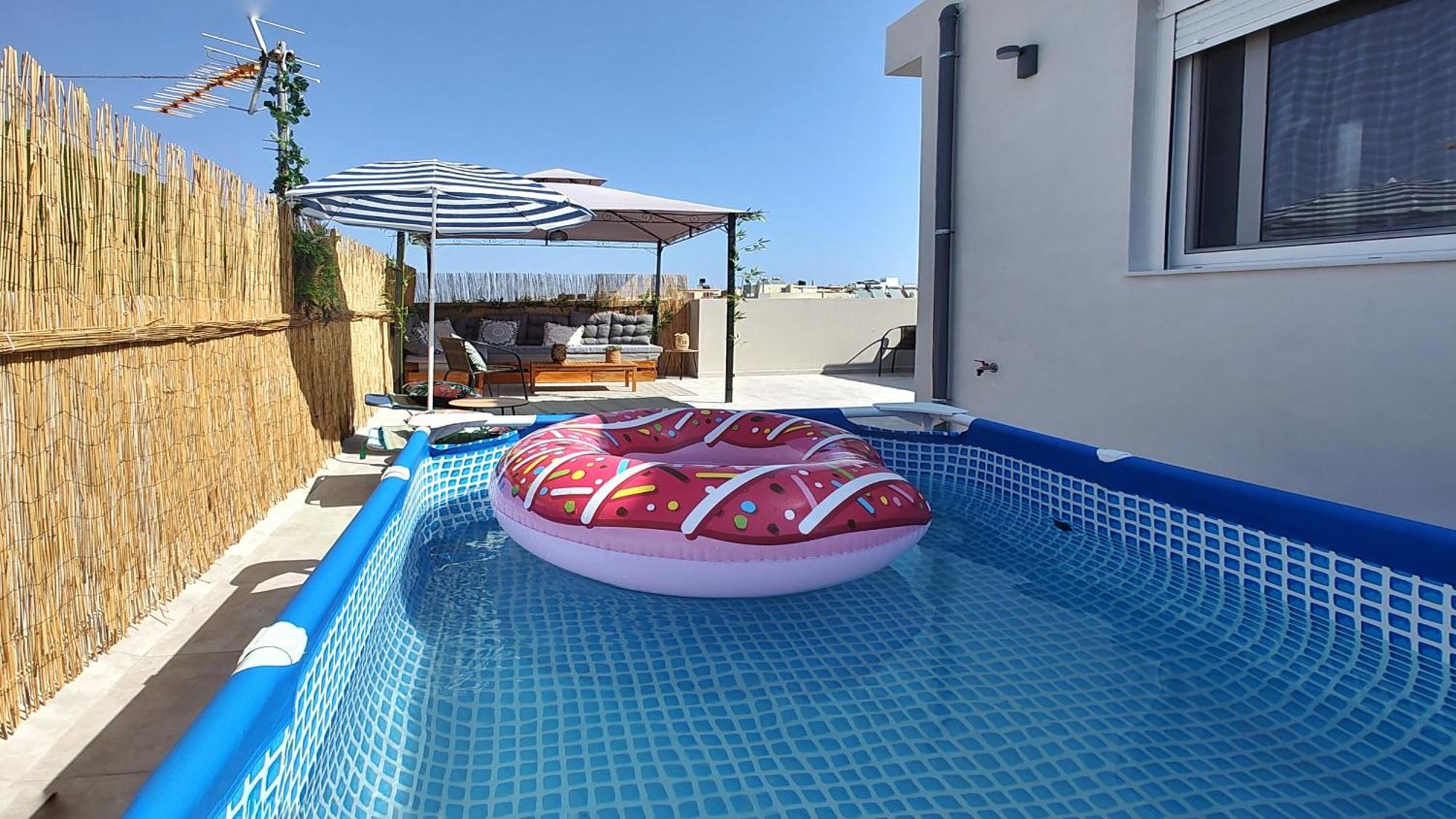 Holiday House Heraklion & Roof Garden Zewnętrze zdjęcie