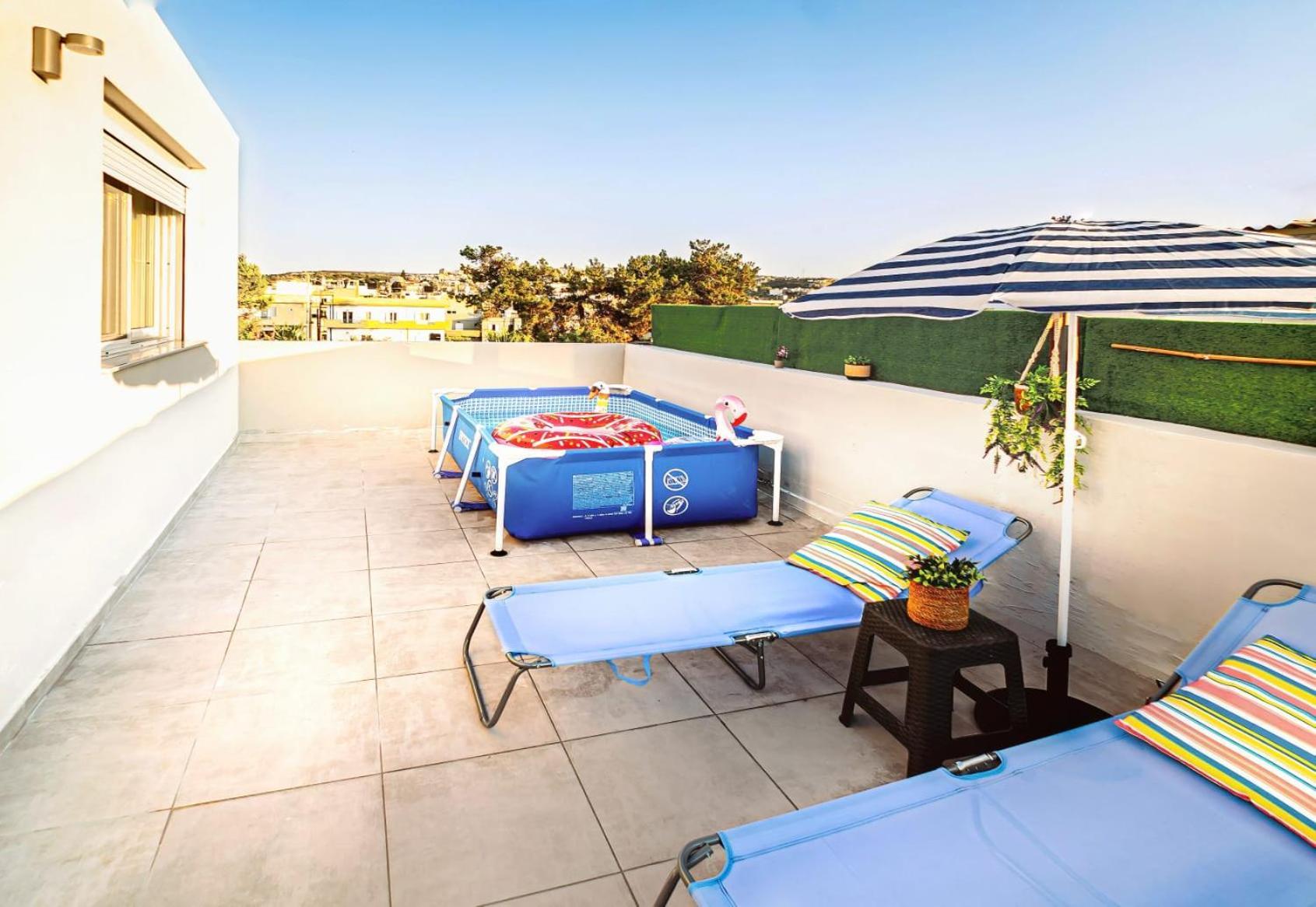 Holiday House Heraklion & Roof Garden Zewnętrze zdjęcie
